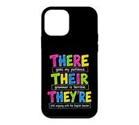 Custodia per iPhone 12 mini There Their They're Funny Grammar English Teacher Humor