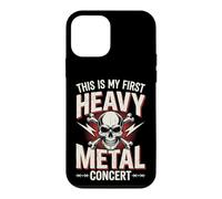 Custodia per iPhone 12 mini This Is My First Heavy Metal Concert Metalli Pesanti