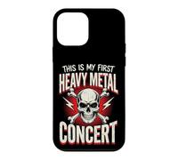 Custodia per iPhone 12 mini This Is My First Heavy Metal Concert Metalli Pesanti