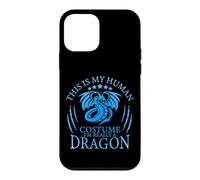 Custodia per iPhone 12 mini This Is My Human Costume I'm Really A Dragon Funny Dragons