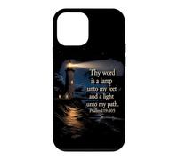 Custodia per iPhone 12 mini Thy Word is a Lamp unto My Feet - Psalm 119:10 Faith Verse