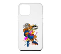 Custodia per iPhone 12 mini Tiger Pallone da basket con grafica Rawr Slam Dunk Animal Sports Baller