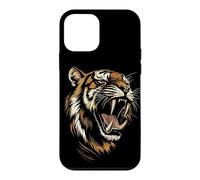 Custodia per iPhone 12 mini Tigre dai Denti a Sciabola Smilodon Grande felino Tigre