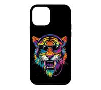 Custodia per iPhone 12 mini Tigre dai Denti a Sciabola Smilodon Grande felino Tigre