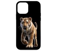 Custodia per iPhone 12 mini Tigre dai Denti a Sciabola Smilodon Grande felino Tigre