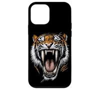 Custodia per iPhone 12 mini Tigre dai Denti a Sciabola Smilodon Grande felino Tigre