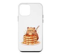 Custodia per iPhone 12 mini Tiny Happy Quokka Pancake Tower Kawaii, simpatica decorazione a forma di animale