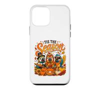 Custodia per iPhone 12 mini Tis The Season Thanksgiving Donkey Pumpkin Costume