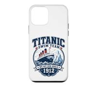 Custodia per iPhone 12 mini Titanic Swim Team 1912 Parodia campione di immersioni profonde