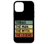 Custodia per iPhone 12 mini Tobias L'uomo Il mito La leggenda divertente citazione personalizzata