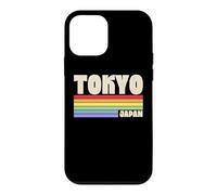 Custodia per iPhone 12 mini Tokyo Giappone Rainbow Gay Pride Merch Retro anni '70 anni '80 Queer