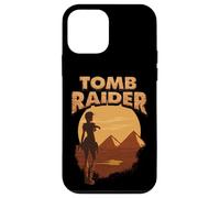 Custodia per iPhone 12 mini Tomb Raider ufficiale Lara Croft di Giza con amore