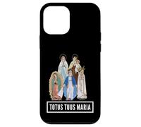 Custodia per iPhone 12 mini Totus Tuus Maria Totalmente tua cattolica JPII Madre Maria