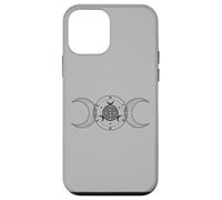 Custodia per iPhone 12 mini Triplice Luna Ruota di Ecate Wicca Neopaganesimo Stregoneria