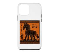 Custodia per iPhone 12 mini Troy One Night Only Trojan Horse Greco Mitologia Arte