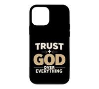Custodia per iPhone 12 mini Trust God Over Everything Christian Faith Religious