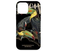 Custodia per iPhone 12 mini Tucano vintage con becco a chiglia per osservare gli uccelli dell'amore