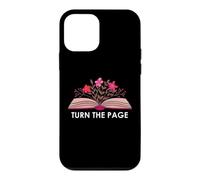 Custodia per iPhone 12 mini Turn the Page Book Theme Bookish Items Books Lovers Reading
