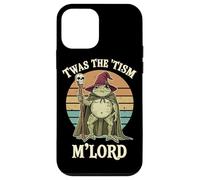 Custodia per iPhone 12 mini Twas Il mago stravagante di Tism M'Lord Frog Vintage Fantasy