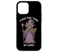 Custodia per iPhone 12 mini Twas The Tism M Lord Raccoon Wizard, libro a tema Magic Fantasy