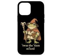 Custodia per iPhone 12 mini Twas The Tism M'Lord Frog Fantasy Mago capriccioso capriccioso