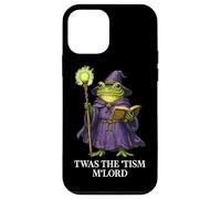 Custodia per iPhone 12 mini Twas The Tism M'Lord Frog Fantasy Mago capriccioso capriccioso
