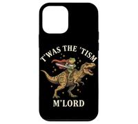 Custodia per iPhone 12 mini Twas The Tism M'Lord Rana Cavalcando Dinosauro Fantasy Medievale