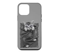 Custodia per iPhone 12 mini Ufficiale Spiral Bright Eyes Kitten Gothic Fantasy