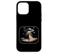 Custodia per iPhone 12 mini UFO Piramide Aliena Antico Mistero Rapimento Spazio Uomini Donne
