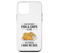 Custodia per iPhone 12 mini Un giorno senza Fish & Chips è come scherzare