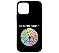 Custodia per iPhone 12 mini Una volta in una vita grafico a torta divertente regalo matematico