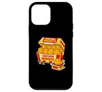 Custodia per iPhone 12 mini Unicorn Nuggets Funny Chicken Nugget Meme Food Lover Humor