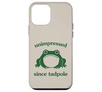 Custodia per iPhone 12 mini Unimpressed Since Tadpole Funny Frog Silly Graphic