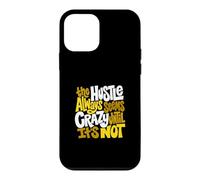 Custodia per iPhone 12 mini University Varsity-Gold Color Hustle non è così pazzo giallo