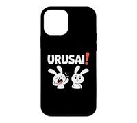 Custodia per iPhone 12 mini Urusai! Divertente Chibi Anime Bunny Kawaii Manga Commedia