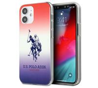 Custodia per iPhone 12 mini US Polo Gradient Brown