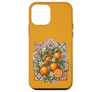 Custodia per iPhone 12 mini Valencia Arance Spagna Andalusa Piastrelle Costa