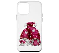 Custodia per iPhone 12 mini Valentines Couple Design Forever Love Gnome Decor Cute Heart