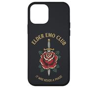 Custodia per iPhone 12 mini Vecchio Emo Club Rose Retro
