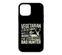 Custodia per iPhone 12 mini Vegetariano è una vecchia parola indiana per la cattiva caccia al cacciatore
