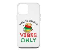 Custodia per iPhone 12 mini Veggie Burger Vibes Solo Divertente BBQ Cookout Cucina Vegetariana