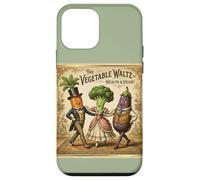 Custodia per iPhone 12 mini Verdure Valzer Divertente Vintage Danza Verdure
