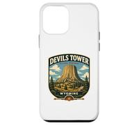 Custodia per iPhone 12 mini Viaggio per famiglie Devils Tower Monument Wyoming Natura