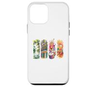 Custodia per iPhone 12 mini Vibrante New Orleans NOLA Jazz Crawfish Bayou Art