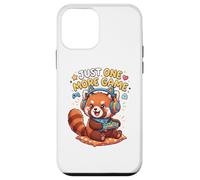 Custodia per iPhone 12 mini Video Gaming Just one more Game Gaming Red Panda