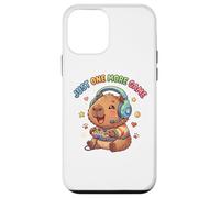 Custodia per iPhone 12 mini Video Gaming Just one more Game Gaming Rodents Capybara