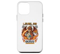 Custodia per iPhone 12 mini Videogioco Vintage Retro Gaming Arcade 80s Drago