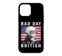 Custodia per iPhone 12 mini Vintage 4th Of July Bad Day To Be British George Washington