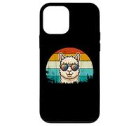 Custodia per iPhone 12 mini Vintage 90s 80s Style Alpaca Lover Animal Retro