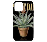 Custodia per iPhone 12 mini Vintage Aloe Vera Pianta Papà Natura Flora Giardiniere